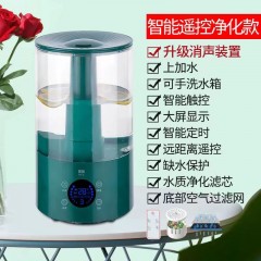 家用静音大容量加湿器卧室办公室空调空气净化小型迷你香薰机