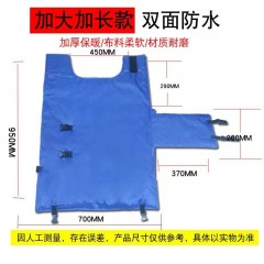 加厚防水加大犊牛马甲保暖外套防风牛犊衣服小牛防寒外套
