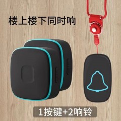 老人呼叫器无线家用病人门铃远程遥控一键紧急报警求救平安钟按铃