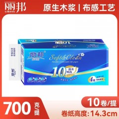 丽邦卫生纸批发家用卷纸巾木浆厕纸妇婴纸手纸无芯卷筒纸大卷纸