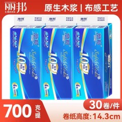 丽邦卫生纸批发家用卷纸巾木浆厕纸妇婴纸手纸无芯卷筒纸大卷纸