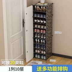 简易防尘鞋架子多层家用经济宿舍大容量省空间鞋柜拼装收纳放门口
